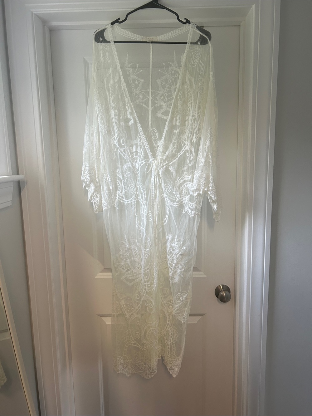 Lace duster